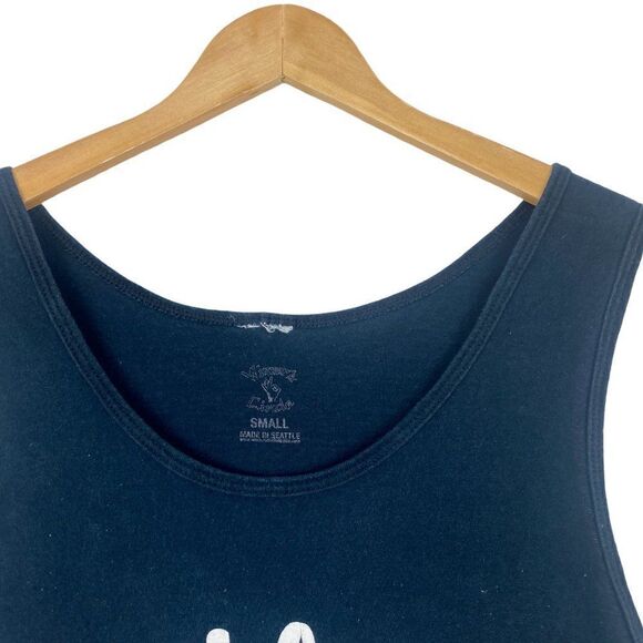 MACKLEMORE MEN'S Black Concert Logo Band Tank Top White Print US S - Picture 5 of 10